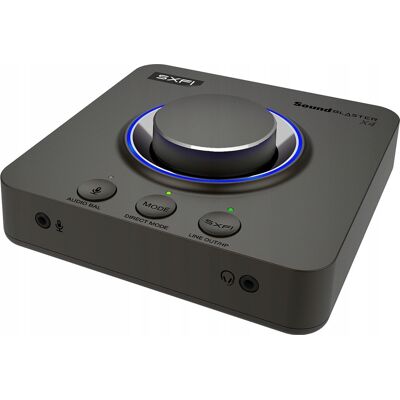 Inny producent Zewnętrzna karta dźwiękowa Creative Sound Blaster X4 USB-C Inny producent Zewnętrzna karta dźwiękowa Creative Sound Blaster X4 USB-C