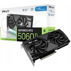 Karta graficzna PNY GeForce RTX 5060 Ti Dual Fan 8GB OC DLSS 4 Karta graficzna PNY GeForce RTX 5060 Ti Dual Fan 8GB OC DLSS 4