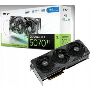 Karta graficzna PNY GeForce RTX 5070 Ti Triple Fan Plus 16GB OC DLSS 4 Karta graficzna PNY GeForce RTX 5070 Ti Triple Fan Plus 16GB OC DLSS 4