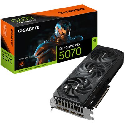 Gigabyte GeForce RTX 5070 WINDFORCE SFF 12GB GDDR7 DLSS 4 (GV-N5070WF3-12GD) Gigabyte GeForce RTX 5070 WINDFORCE SFF 12GB GDDR7 DLSS 4 (GV-N5070WF3-12GD)
