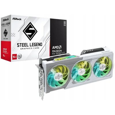 Karta graficzna Asrock RX9060XT Steel Legend 16GB OC Karta graficzna Asrock RX9060XT Steel Legend 16GB OC
