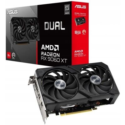 Karta graficzna ASUS Radeon RX 9060 XT DUAL 8GB Karta graficzna ASUS Radeon RX 9060 XT DUAL 8GB