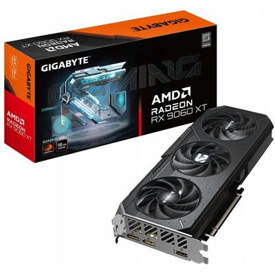 Inny producent Karta graficzna Gigabyte Radeon RX 9060 XT Gaming 16GB GDDR6 Inny producent Karta graficzna Gigabyte Radeon RX 9060 XT Gaming 16GB GDDR6