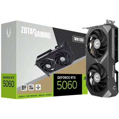 Karta graficzna Zotac GeForce RTX 5060 Twin Edge 8GB GDDR7 DLSS4 Karta graficzna Zotac GeForce RTX 5060 Twin Edge 8GB GDDR7 DLSS4