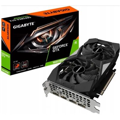 Karta Graficzna, Gigabyte, Geforce Gtx, 1660, Super, 6gb Karta Graficzna, Gigabyte, Geforce Gtx, 1660, Super, 6gb
