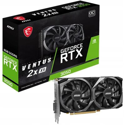 Inny producent Karta Graficzna Msi Geforce Rtx 3050 Ventus 2x Xs Oc 8gb Gddr6 Inny producent Karta Graficzna Msi Geforce Rtx 3050 Ventus 2x Xs Oc 8gb Gddr6