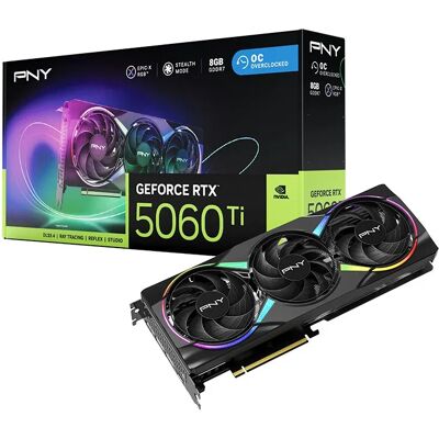 PNY Karta Graficzna Geforce Rtx5060ti Oc 8g Rgb Vcg5060t8tfxxpb1-O PNY Karta Graficzna Geforce Rtx5060ti Oc 8g Rgb Vcg5060t8tfxxpb1-O