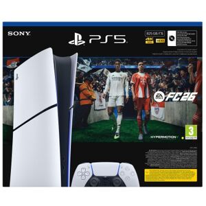 Konsola SONY PlayStation 5 Digital Slim Chassis E + EA Sports FC 26 Konsola SONY PlayStation 5 Digital Slim Chassis E + EA Sports FC 26