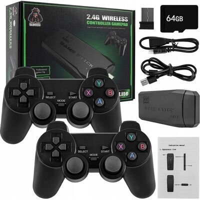 Inny producent 4K GRA TELEWIZYJNA KONSOLA RETRO 10000 GRY 2 PADY Inny producent 4K GRA TELEWIZYJNA KONSOLA RETRO 10000 GRY 2 PADY