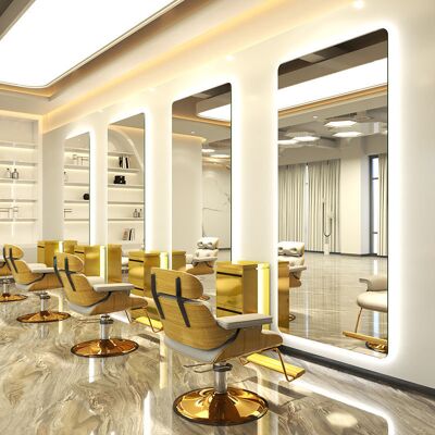 ENZO Konsola Konsoleta Fryzjerska Barberska Kosmetyczna Lustro Led 170x70 Std ENZO Konsola Konsoleta Fryzjerska Barberska Kosmetyczna Lustro Led 170x70 Std