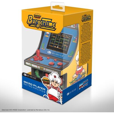 Konsola RETRO BURGERTIME MINIAUTOMAT GRA My Arcade Konsola RETRO BURGERTIME MINIAUTOMAT GRA My Arcade