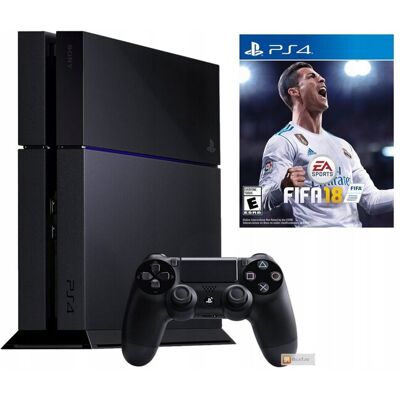 Konsola Sony PlayStation 4 PS4 500 GB czarny Pad Gra Komplet Konsola Sony PlayStation 4 PS4 500 GB czarny Pad Gra Komplet