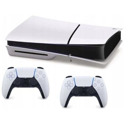 Konsola Sony PlayStation 5 Slim 1Tb white 2 pady Konsola Sony PlayStation 5 Slim 1Tb white 2 pady