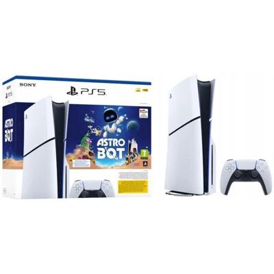 Inny producent Playstation 5 Slim Disc Edition Astro Bot Value Bundle Inny producent Playstation 5 Slim Disc Edition Astro Bot Value Bundle