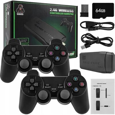 Inny producent 4k Gra Telewizyjna Konsola Retro 10000 Gry 2 Pady Inny producent 4k Gra Telewizyjna Konsola Retro 10000 Gry 2 Pady