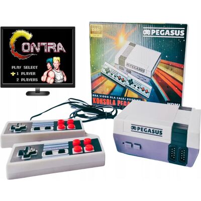 Inny producent Konsola Pegasus Hdmi Gra Pegazus Telewizyjna Video Mario Contra Inny producent Konsola Pegasus Hdmi Gra Pegazus Telewizyjna Video Mario Contra