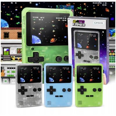 Inny producent Konsola Retro 240 Gier Przenośna Mini Gra Lcd Kieszonkowa Game Pad Prezent Inny producent Konsola Retro 240 Gier Przenośna Mini Gra Lcd Kieszonkowa Game Pad Prezent