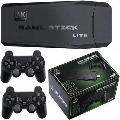 Inny producent Konsola Retro Bezprzewodowa Gamestick 2 Pady + 10000 Gier Inny producent Konsola Retro Bezprzewodowa Gamestick 2 Pady + 10000 Gier
