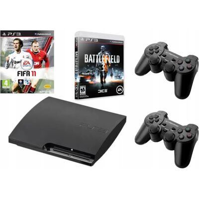 Konsola Sony Playstation 3 Slim 320 Gb 2 Pady 2 Gry Komplet Konsola Sony Playstation 3 Slim 320 Gb 2 Pady 2 Gry Komplet