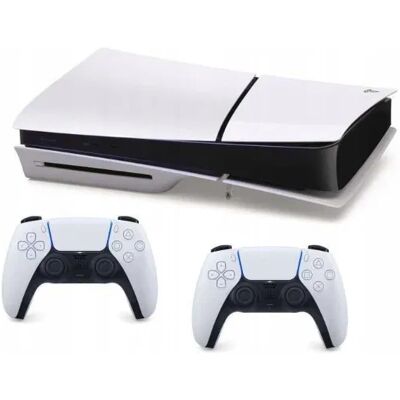 Konsola Sony Playstation 5 Slim 1tb White 2 Pady Konsola Sony Playstation 5 Slim 1tb White 2 Pady
