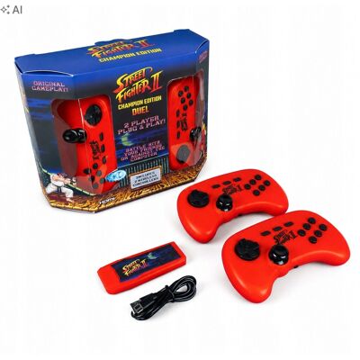 Inny producent Konsola Street Fighter Ii Duel Retro Arcade Gra Na Hdmi / Tv + 2 Pady / Street Fighter Ii Duel / 320180 Inny producent Konsola Street Fighter Ii Duel Retro Arcade Gra Na Hdmi / Tv + 2 Pady / Street Fighter Ii Duel / 320180