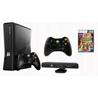 Microsoft Konsola Xbox 360 Slim 250 Gb 2 Pady Kinect + Gra Microsoft Konsola Xbox 360 Slim 250 Gb 2 Pady Kinect + Gra
