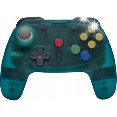 Inny producent KONTROLER PAD BEZPRZEWODOWY BLUETOOTH DO NINTENDO SWITCH N64 NSO NIEBIESKI Inny producent KONTROLER PAD BEZPRZEWODOWY BLUETOOTH DO NINTENDO SWITCH N64 NSO NIEBIESKI