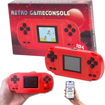 Inny producent Retro Game Console Przenośna Konsola Do Gier 104 Gry – Zabawa Dla Dzieci I Dorosłych Prezent Dla Dziecka + Ebook-2 Inny producent Retro Game Console Przenośna Konsola Do Gier 104 Gry – Zabawa Dla Dzieci I Dorosłych Prezent Dla Dziecka + Ebook-2