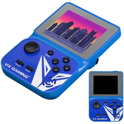Inny producent Vx Gaming Przenośna Konsola Do Gier Retro Z Kartą Micro Sd 4 Gb - Niebieska Inny producent Vx Gaming Przenośna Konsola Do Gier Retro Z Kartą Micro Sd 4 Gb - Niebieska