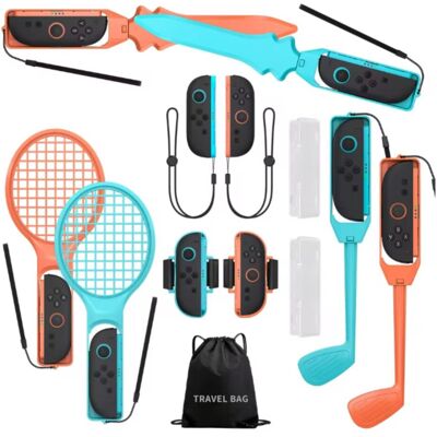 Vortex 15w1 Zestaw akcesoriów sportowych do gier do Nintendo Switch 2 Vortex 15w1 Zestaw akcesoriów sportowych do gier do Nintendo Switch 2