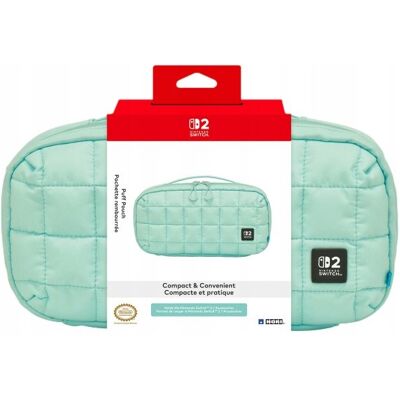 Inny producent 2X Etui na konsolę Hori Puff Pouch Cozy Green Zielone do Nintendo Switch 2 Inny producent 2X Etui na konsolę Hori Puff Pouch Cozy Green Zielone do Nintendo Switch 2