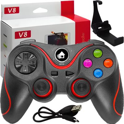 Retoo Gamepad Kontroler Bluetooth + Uchwyt X7 / Kipps / Retoo Gamepad Kontroler Bluetooth + Uchwyt X7 / Kipps /