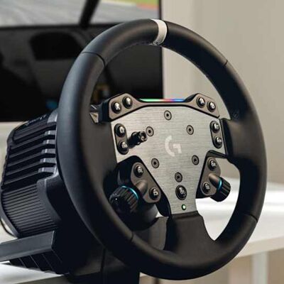 Inny producent Kierownica Logitech Rs50 Podstawa System 8 Nm Z Napędem Bezpośrednim, Kierownicą I Uchwytem Stołowym Inny producent Kierownica Logitech Rs50 Podstawa System 8 Nm Z Napędem Bezpośrednim, Kierownicą I Uchwytem Stołowym