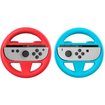 Kierownice uchwyty do Joy-Con Switch 2 NACON - czerwony i niebieski Kierownice uchwyty do Joy-Con Switch 2 NACON - czerwony i niebieski