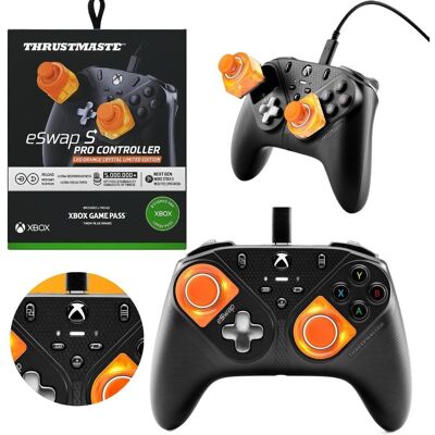 Kontroler Pad Przewodowy Thrustmaster Eswap S Pro Limitowana Edycja Xbox Kontroler Pad Przewodowy Thrustmaster Eswap S Pro Limitowana Edycja Xbox