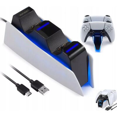 Fixed Ładowarka Podwójna Stacja Dokująca 2 Pady Dualsense Do Ps5 Kontrolery Fixed Ładowarka Podwójna Stacja Dokująca 2 Pady Dualsense Do Ps5 Kontrolery
