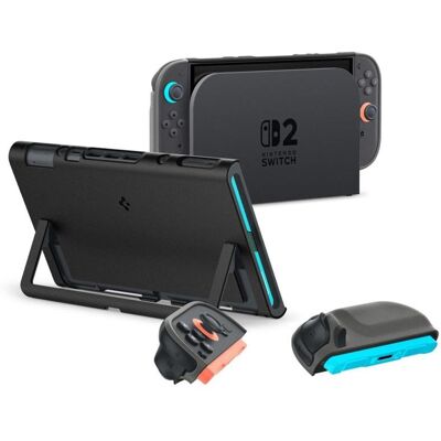 Spigen Nano Pop - Etui do Nintendo Switch 2 (Black Sesame) Spigen Nano Pop - Etui do Nintendo Switch 2 (Black Sesame)