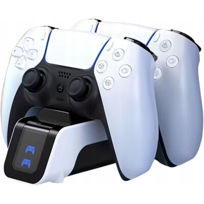 Inny producent Stacja Ładująca Pada PS5 DualSense Ładowarka Podwójna Kontroler PlayStation Inny producent Stacja Ładująca Pada PS5 DualSense Ładowarka Podwójna Kontroler PlayStation