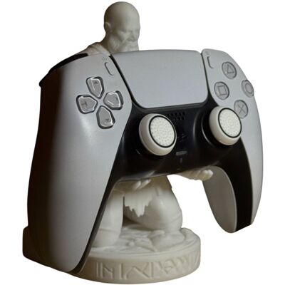 GALOPI Stojak Kratos na Pad PS5 DualSense Uchwyt biały GALOPI Stojak Kratos na Pad PS5 DualSense Uchwyt biały