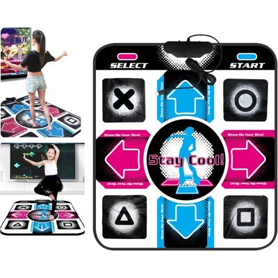 Inny producent Mata Taneczna - Dance Mat - 2w1 Na Pc Usb I Telewizor Inny producent Mata Taneczna - Dance Mat - 2w1 Na Pc Usb I Telewizor