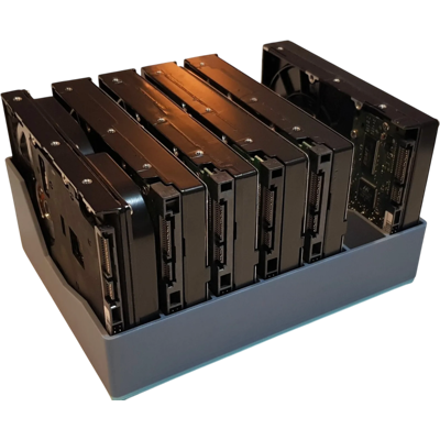 GALOPI Uchwyt Organizer Na Dyski Hdd 3.5 Cala (7 Slotów) GALOPI Uchwyt Organizer Na Dyski Hdd 3.5 Cala (7 Slotów)