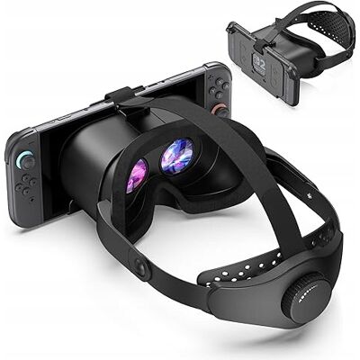 STARTRC Zestaw Vr Do Switch 2, Okulary Oled Vr Regulowany Pasek Na Głowę Gogle 3d STARTRC Zestaw Vr Do Switch 2, Okulary Oled Vr Regulowany Pasek Na Głowę Gogle 3d