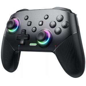 Inny producent Kontroler Bezprzewodowy VOYEE Switch – Idealny Gamepad czarny Inny producent Kontroler Bezprzewodowy VOYEE Switch – Idealny Gamepad czarny