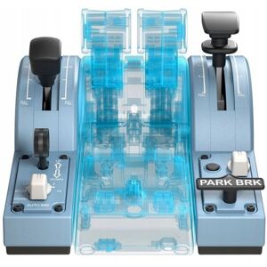Inny producent Thrustmaster TCA Quadrant Add-On Airbus Edition Czarny Niebieski Kontroler Lotu PC Inny producent Thrustmaster TCA Quadrant Add-On Airbus Edition Czarny Niebieski Kontroler Lotu PC