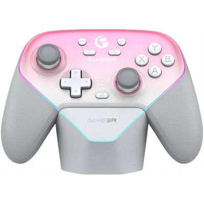 Inny producent Bezprzewodowy kontroler GameSir SuperNova T4nPro Switch Android iOS PC Pink Inny producent Bezprzewodowy kontroler GameSir SuperNova T4nPro Switch Android iOS PC Pink