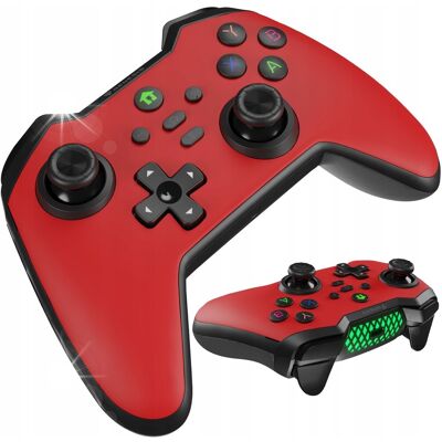 Inny producent Gamepad Genesis Mangan 400 bezprzewodowy do PC/SWITCH/MOBILE czerwony Inny producent Gamepad Genesis Mangan 400 bezprzewodowy do PC/SWITCH/MOBILE czerwony