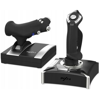 Inny producent Joystick PXN-2119 do PC realistyczny kontroler lotu z przepustnicą Inny producent Joystick PXN-2119 do PC realistyczny kontroler lotu z przepustnicą