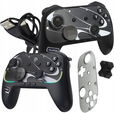 Pad bezprzewodowy EasySMX S10 TMR Switch 2 PC Android iOS BT USB kontroler Pad bezprzewodowy EasySMX S10 TMR Switch 2 PC Android iOS BT USB kontroler