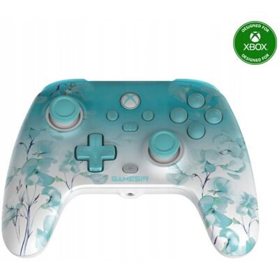 Inny producent Przewodowy kontroler Gamesir T7 Pro w kwiatowym wzorze do XBOX Inny producent Przewodowy kontroler Gamesir T7 Pro w kwiatowym wzorze do XBOX