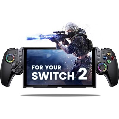 Inny producent Kontroler HELLCOOL Switch Pro do Switch 2 + joystick z efektem Halla JC500 Inny producent Kontroler HELLCOOL Switch Pro do Switch 2 + joystick z efektem Halla JC500